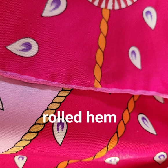 Twill  Scarf /50 x 50 in Sq - Picture 6 of 11